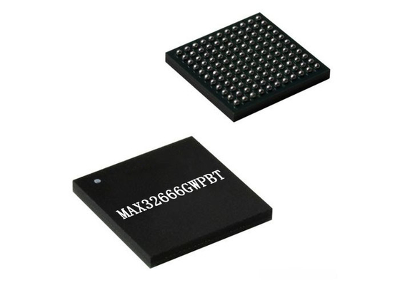 Niski pobór mocy MAX32666GWPBT 2Mbps Przepustowość danych Mikrokontroler IC 109-WFBGA