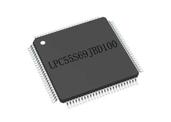 Układ scalony 150 MHz LPC55S69JBD100 32-bitowy mikrokontroler jednordzeniowy IC
