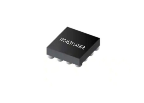 Układ scalony interfejsu USB TPD4S311AYBFR Zabezpieczenie portu USB typu C 4 kanały 16-DSBGA