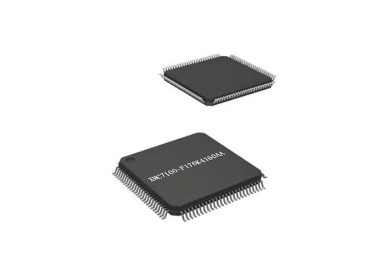 Montaż powierzchniowy XMC7100-F176K4160AA 32-bitowy dwurdzeniowy mikrokontroler 100 MHz IC