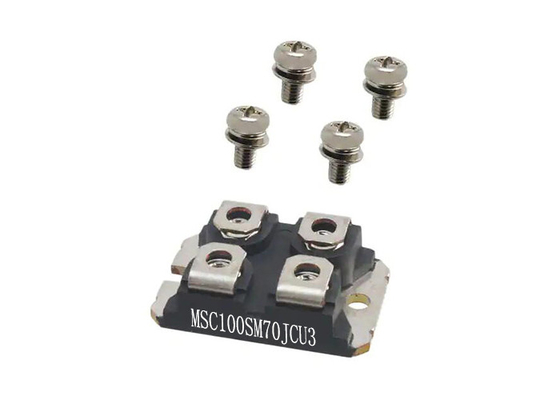 Motoryzacyjne moduły IGBT MSC100SM70JCU3 N-kanałowe moduły IGBT z węglika krzemu 365W