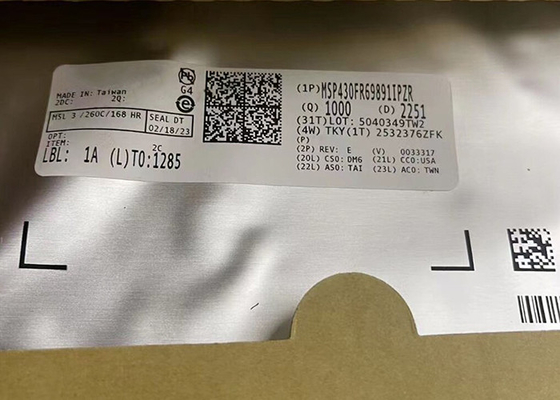 Mikrokontroler MCU MSP430FR69891IPZR 100-LQFP Mikrokontrolery sygnałów mieszanych IC
