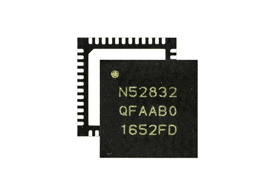 Transceiver RF BT IC 2,4 GHz 48-VFQFN NRF52832-QFAA-G-R7 System wielordzeniowy