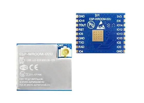 Moduł nadawczo-odbiorczy WiFi ESP-WROOM-02U-N4 18-SMD Moduł komunikacji bezprzewodowej