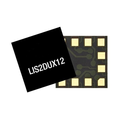 Czujnik IC LIS2DUX12TR Ultraludna moc 3-osiowy inteligentny akcelerometr czujniki ruchu 12-LGA