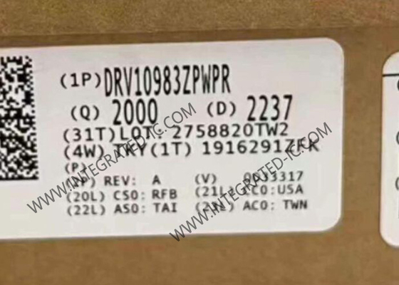 DRV10983ZPWPR układ scalony 24V 3A 3-fazowy sterownik silnika BLDC