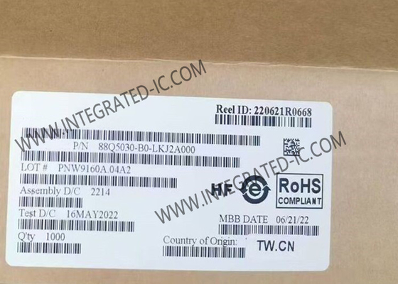 Układ scalony Chip 88Q5030-B0-LKJ2A000 Transceiver warstwy fizycznej Ethernet