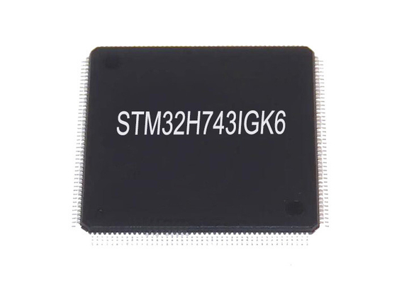 LQFP176 Mikrokontrolery jednordzeniowe IC 480 MHz STM32H743IGK6 Wysoka wydajność