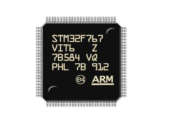 Wysokowydajny mikrokontroler STM32F767VIT6 2 MB IC LQFP100 Single Core