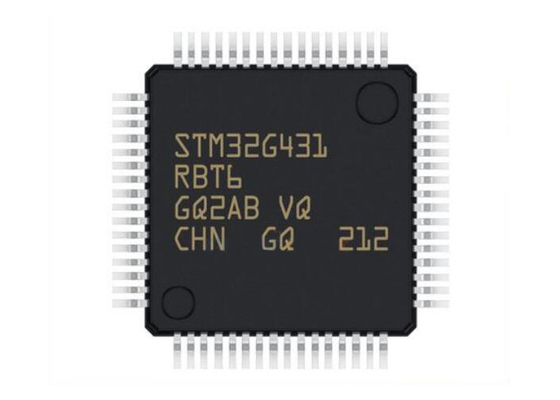 Wysokowydajne mikrokontrolery STM32G431RBT6 IC LQFP64 Arm Cortex-M4 MCU