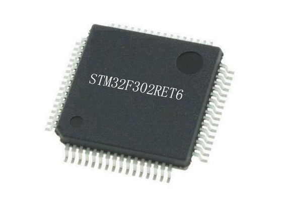 LQFP64 ARM Cortex M4 STM32F302RET6 32-bitowy jednordzeniowy układ mikrokontrolerów 72 MHz