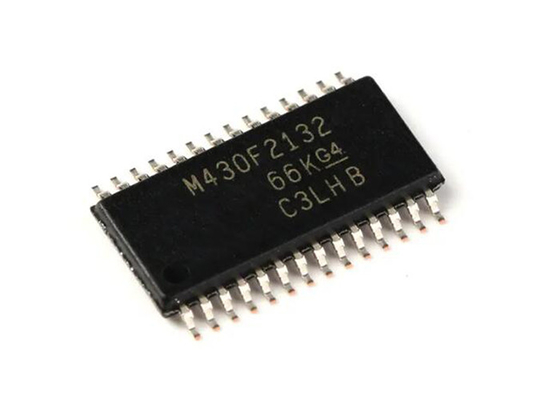 16 MHz MSP430F2132IPW 16-bitowy mikrokontroler sygnału mieszanego IC 28TSSOP montaż powierzchniowy