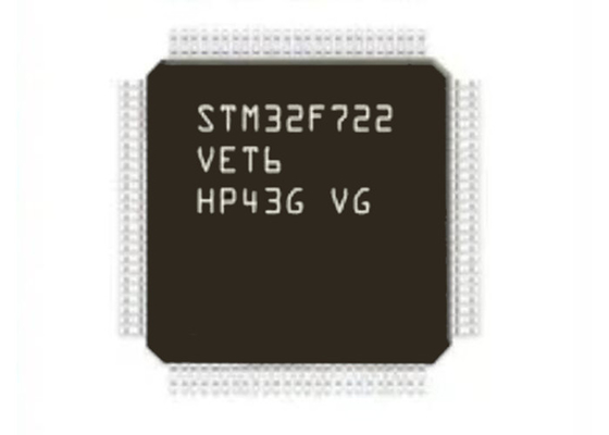 32BIT Jednordzeniowy mikrokontroler STM32F722VET6 512KB IC LQFP100 Wysoka wydajność