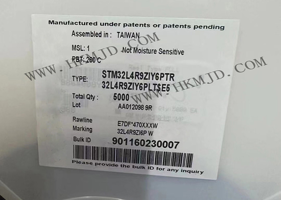Układ scalony STM32L4R9ZIY6PTR jednordzeniowy mikrokontroler 120MHz 2MB IC