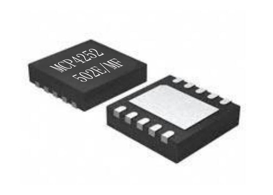 Układ scalony MCP4252-502E/MF ulotna pamięć IC DFN10 SPI cyfrowy POT