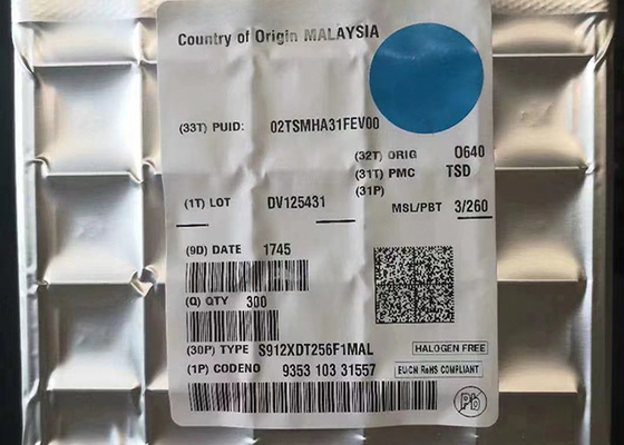 Chip mikrokontrolera S912XDT256F1MAL LQFP112 256KB Flash mikrokontroler IC 80MHz