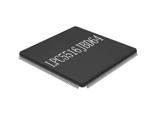 Jednordzeniowy układ scalony LPC5516JBD64 64HTQFP mikrokontroler IC 150MHz
