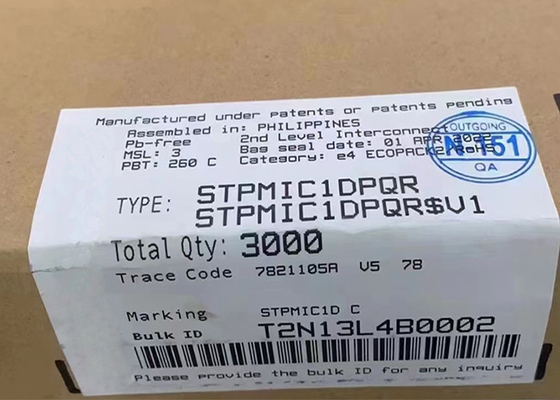 Układ scalony STPMIC1DPQR Buck SMPS Converters 44WFQFN Zarządzanie energią