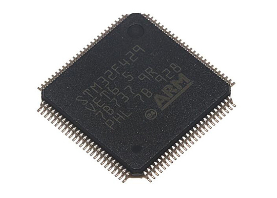 Zintegrowany układ scalony 180 MHz STM32F429VET6 Układ mikrokontrolera Układ scalony układu LQFP100