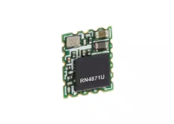 Moduł 2,44 GHz RN4871U-V/RM118 BT — moduł 802.15.1 BT 4.2 BLE Nieekranowany 6 x 8 mm