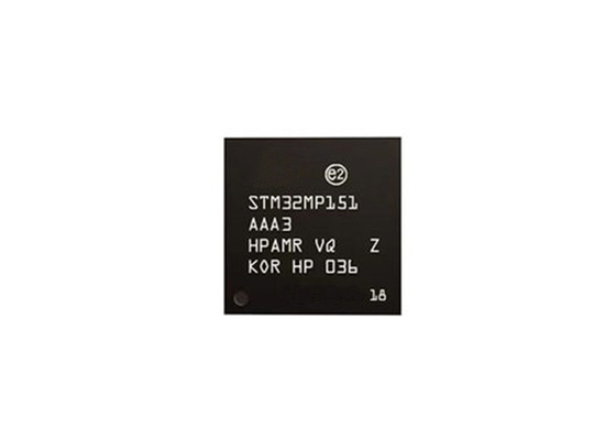 Wysokowydajny mikroprocesor STM32MP151AAA3 IC 1 rdzeń 32-bitowy 448-LFBGA