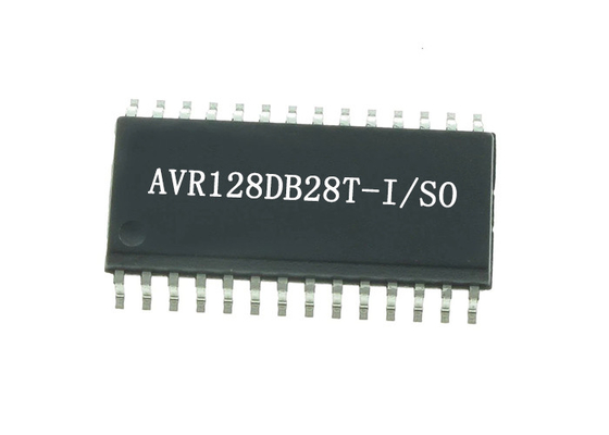 Wbudowane mikrokontrolery Pakiet AVR128DB28T-I/SO 8-bitowy 24MHz 28-SOIC