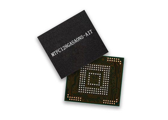 Układ scalony MTFC128GASAONS-AIT 1Tbit 52MHz 153-TFBGA IC pamięci