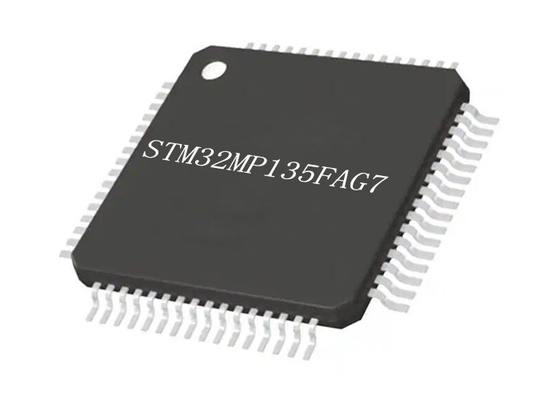 Wbudowane mikroprocesory IC STM32MP135FAG7 Mikrokontroler MCU Pakiet QFP