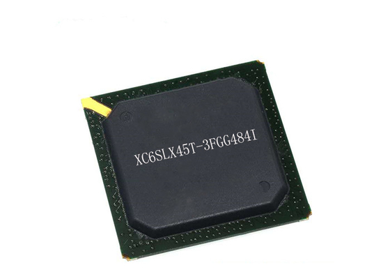 IC Chip XC6SLX45T-3FGG484I 1080 MHz Field Programmable Gate Array 484BBGA
