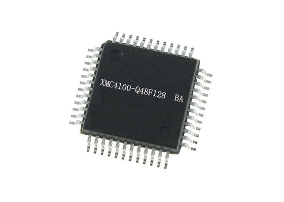 QFP-48 do montażu powierzchniowego XMC4100-Q48F128 BA 32-bitowy mikrokontroler 80 MHz MCU