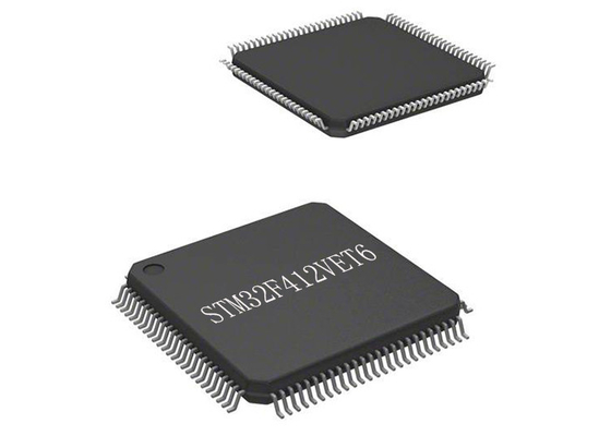 Mikrokontroler MCU 100-LQFP Pakiet STM32F412VET6 Wbudowane mikrokontrolery
