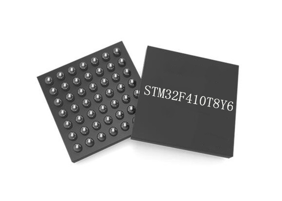 32-bitowy pojedynczy rdzeń STM32F410T8Y6 36WLCSP Chip mikrokontrolera 100 MHz Wysoka wydajność
