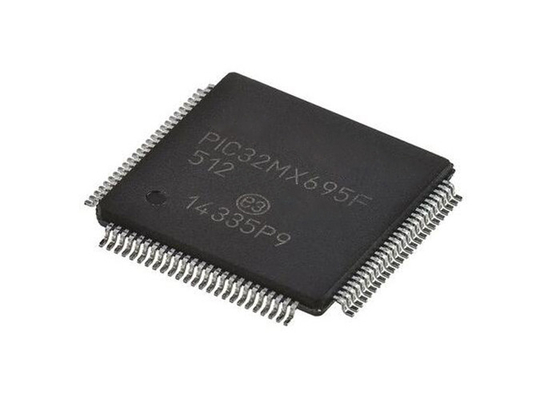 32-bitowy mikrokontroler IC PIC32MX695F512H-80V/PT mikrokontroler MCU 64TQFP układ scalony