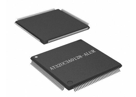 Mikrokontroler IC AT32UC3A0128-ALUR 32-bitowy jednordzeniowy 66MHz 128KB FLASH 144-LQFP