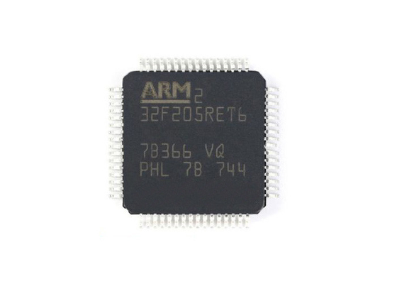 Mikrokontroler MCU IC STM32F205RET6 FLASH 64-LQFP Pakiet Montaż powierzchniowy
