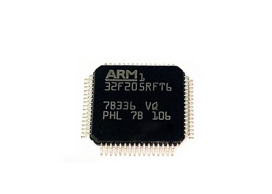 Montaż powierzchniowy STM32F205RFT6 120 MHz 768 KB Wbudowane mikrokontrolery ARM IC