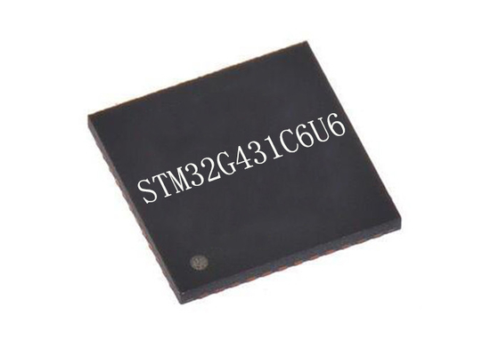 32-bitowy rdzeń RISC STM32G431C6U6 170 MHz mikrokontroler MCU 48UFQFN o wysokiej wydajności