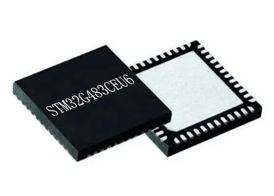 32-bitowy mikrokontroler ARM Cortex-M4 STM32G483CEU6 MCU 48UFQFN o wysokiej wydajności