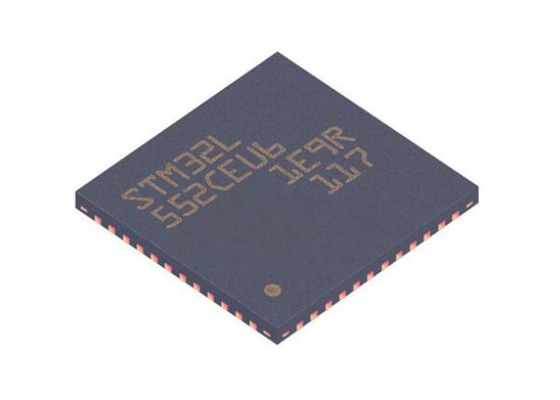 48-UFQFPN mikrokontroler MCU STM32L552CEU6 512KB układ mikrokontrolera Flash