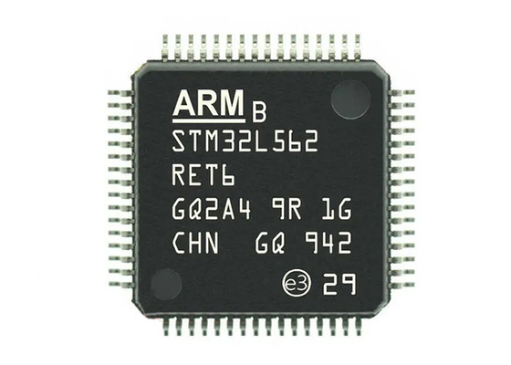 512 KB FLASH STM32L562RET6 Wbudowane mikrokontrolery 64-LQFP Montaż powierzchniowy