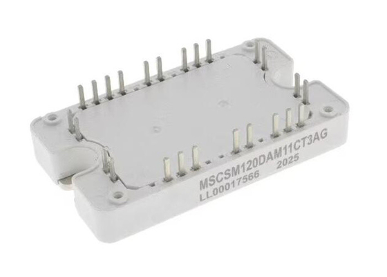 Moduły samochodowe IGBT MSCSM120DAM11CT3AG Moduł zasilania SiC MOSFET 4000 Vrms