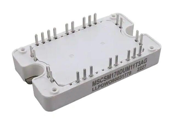 Podwójne wspólne źródło MSCSM170DUM11T3AG Motoryzacyjne moduły IGBT 240A 1700V MOSFET