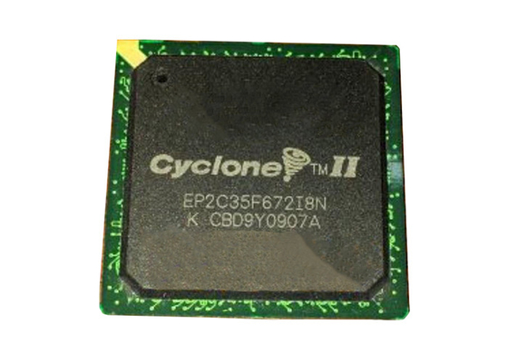 Chipy FPGA EP2C35F672I8N Programowalna przez użytkownika macierz bramek FBGA672 Cyklon II Układ scalony