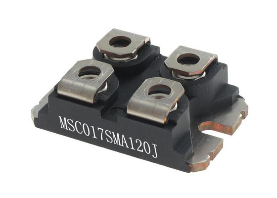 1200 V z węglika krzemu MSC017SMA120J N-kanałowy moduł MOSFET mocy SOT-227-4