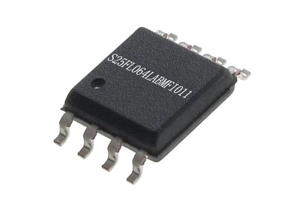 Układ scalony pamięci FLASH NOR 108MHz S25FL064LABMFI011 8-SOIC układ scalony 64Mbit