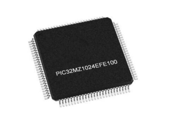 Mikrokontroler IC PIC32MZ1024EFE100-I/PT 32-bitowy jednordzeniowy MCU 100-TQFP 200MHz