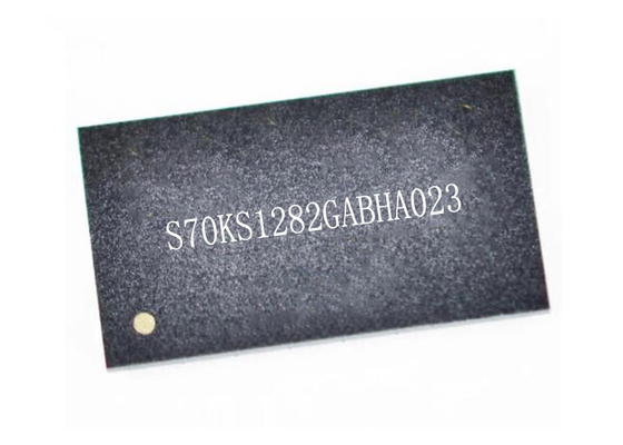 Chip IC pamięci S70KS1282GABHA023 200MHz Pseudo SRAM IC pamięci 24-FBGA