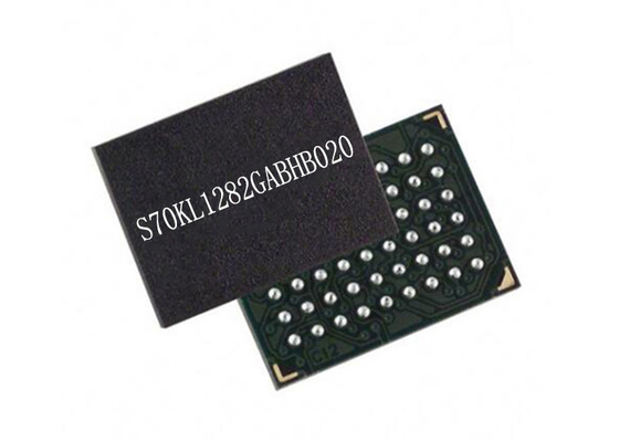 S70KL1282GABHB020 Układy scalone 128Mbit Pseudo SRAM Pamięć IC 24-FBGA Montaż powierzchniowy
