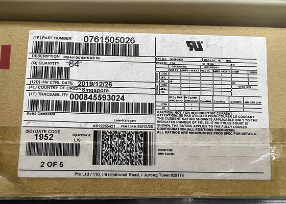 76150-5026 Złącza płyty montażowej układu scalonego 288POS przez otwór