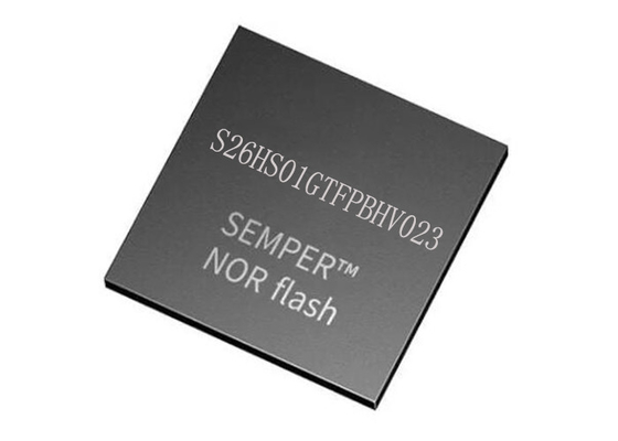Pamięć FLASH NOR IC S26HS01GTFPBHV023 166MHz szybkie układy scalone CMO 24-FBGA
